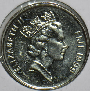 Fiji 1999 5 Cents 903662 combine shipping