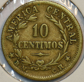 Costa Rica 1947 10 Centimos 196318 combine shipping