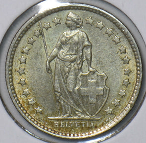 Switzerland 1958 1/2 Franc 194572 combine shipping
