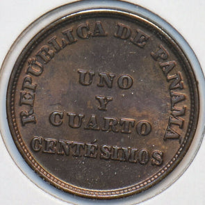 Panama 1940 1/4 Centesimo 491013 combine shipping