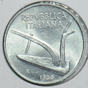 Italy 1953 10 Lire 198119 combine shipping