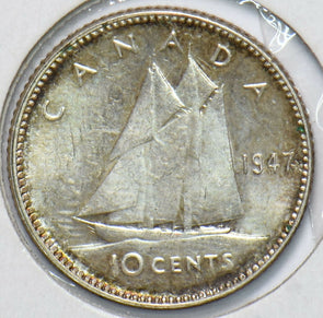 Canada 1947 ML 10 Cents 490362 combine shipping