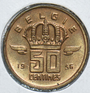 Belgium 1956 50 Centimes 298942 combine shipping