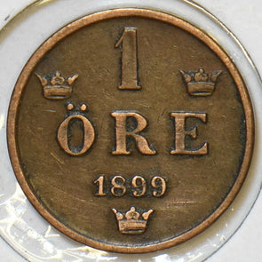 Sweden 1899 Ore 197103 combine shipping