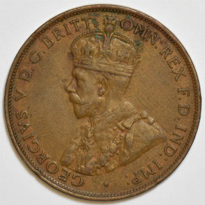 Australia 1933 Penny 153201 combine shipping