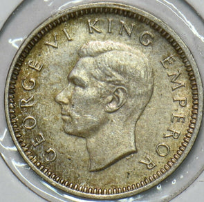 New Zealand 1943 3 Pence 196430 combine shipping