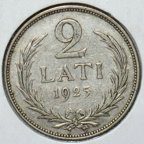 Latvia 1925 2 Lati 295472 combine shipping