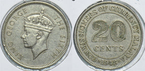 Malaya 1948 20 Cents 198345 combine shipping