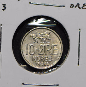 Norway 1963 10 Ore Honey Bee animal  900315 combine shipping