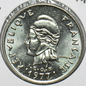 French New Caledonia 1977 10 Francs 152772 combine shipping