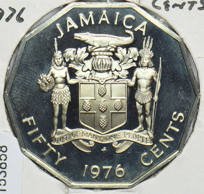 Jamaica 1976 50 Cents 153858 combine shipping