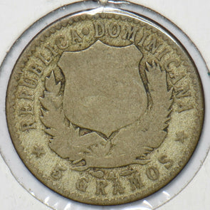Dominican Republic 1897 20 Centavos 151410 combine shipping