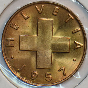 Switzerland 1957 Rappen 196241 combine shipping