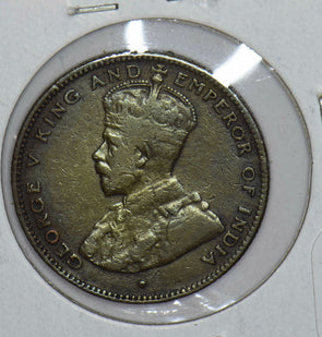 Straits Settlements 1916 George V 1/2 Cents 291094 combine shipping