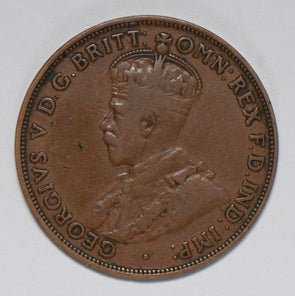 Australia 1920 Penny no dots AU0073 combine shipping