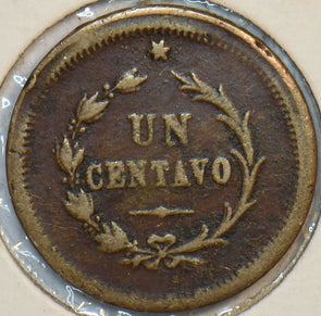 Costa Rica 1874 Centavo 297530 combine shipping