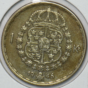 Sweden 1946 Krona 902790 combine shipping