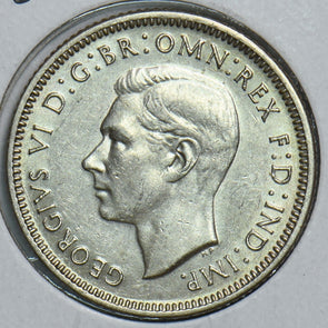 Australia 1942 S Shilling Merino ram 241105 combine shipping