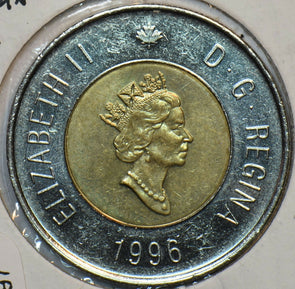 Canada 1996 2 Dollars Polar Bear animal BU 903597 combine shipping