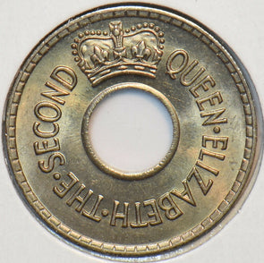 Fiji 1954 1/2 Penny 194784 combine shipping