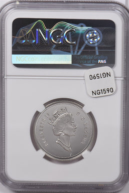 Canada 1997 50 Cents Silver NGC Proof 70 Ultra Cameo Perfect 70 Canadian Eskimo