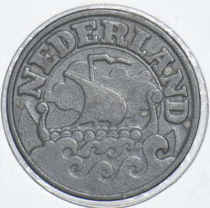 Netherlands 1942 25 Cents 190868 combine shipping