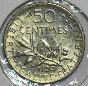 France 1920 50 Centimes 297956 combine shipping
