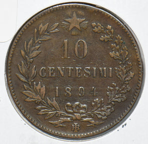 Italy 1894 10 Centesimi  191901 combine shipping