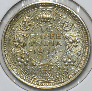 British India 1944 1/4 Rupee 150923 combine shipping