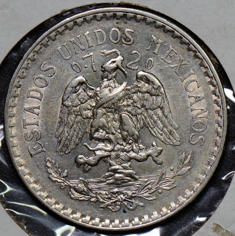 Mexico 1923  Peso   AU  M0119 combine shipping