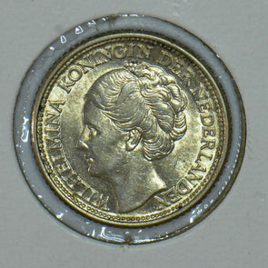 Netherlands 1943 25 Cents 291397 combine shipping
