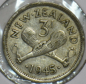 New Zealand 1945 3 Pence 903660 combine shipping