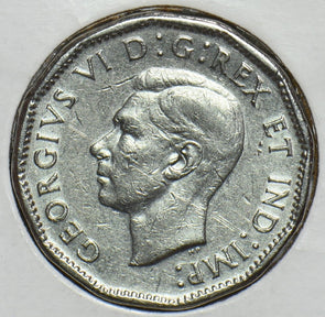 Canada 1947 5 Cents Beaver 298704 combine shipping