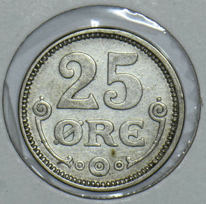 Denmark 1915 25 Ore 290852 combine shipping