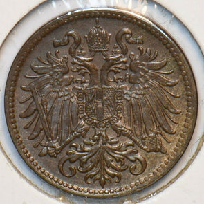 Austria 1914 2 Heller 151219 combine shipping