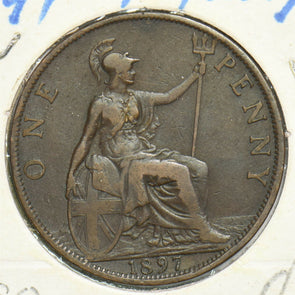 Great Britain 1897 Penny 197510 combine shipping