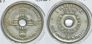 Norway 1951 Krone 198573 combine shipping