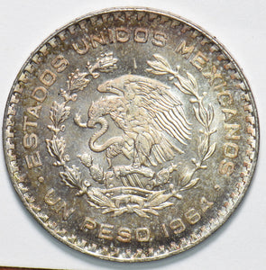 Mexico 1964 Peso Eagle animal Snake 192638 combine shipping