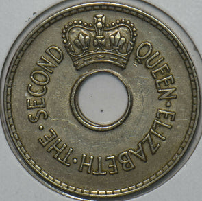 Fiji 1957 Penny 152320 combine shipping