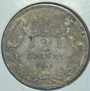 Hungary 1913 2 Korona  290517 combine shipping