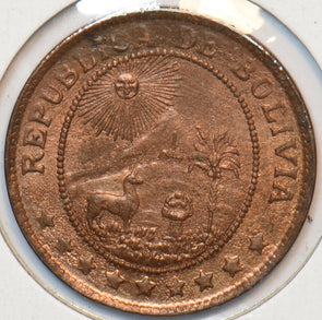 Bolivia 1942 50 Centavos Alpaka animal 194121 combine shipping