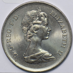 Great Britain 1972 25 New Pence Elizabeth & Philip Wedding 903408 combine shippi