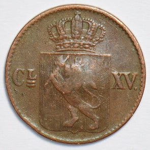 Norway 1867 1/2 Skilling 904337 combine shipping