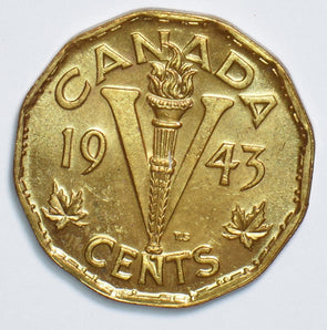 Canada 1943 5 Cents 298715 combine shipping