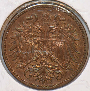 Austria 1912 2 Heller Eagle animal 194857 combine shipping