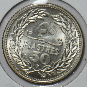 Lebanon 1952 50 Piastres 295508 combine shipping