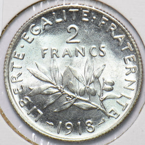 France 1918 2 Francs 293744 combine shipping