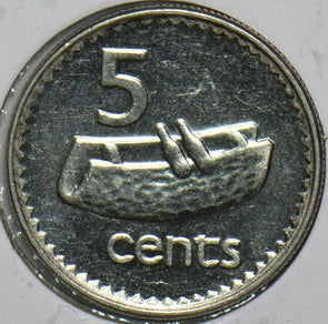 Fiji 2000 5 Cents 903679 combine shipping