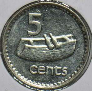 Fiji 1998 5 Cents 903678 combine shipping