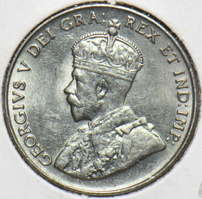 Canada 1922 5 Cents BU 490236 combine shipping